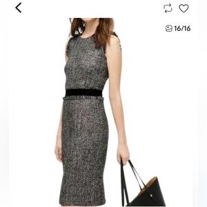 J Crew tweed sheath dress, size 8